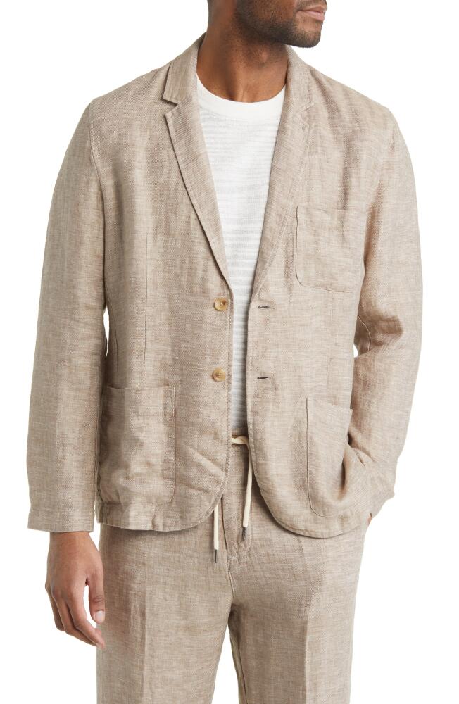 Rails Sorrento Linen Twill Sport Coat in Bulgur Cover