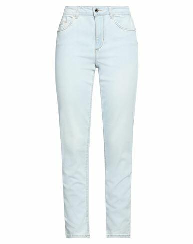 Liu •jo Woman Jeans Blue Cotton, Elastane Cover