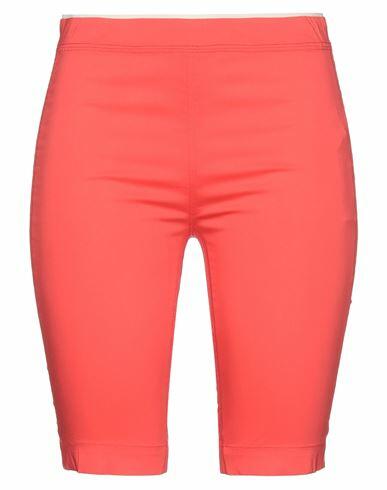 Liviana Conti Woman Leggings Orange Cotton, Polyamide, Elastane Cover