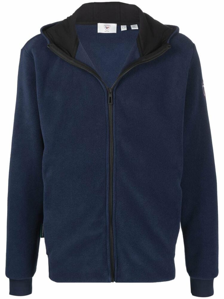 Rossignol zip front fleece sweater - Blue Cover