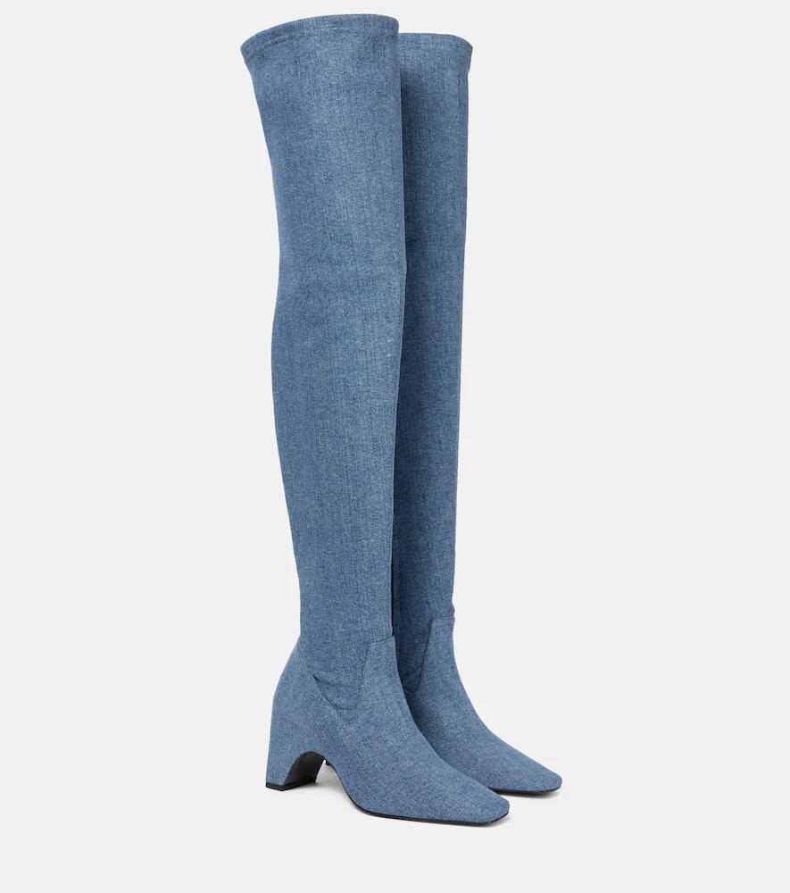 Coperni Denim over-the-knee boots Cover