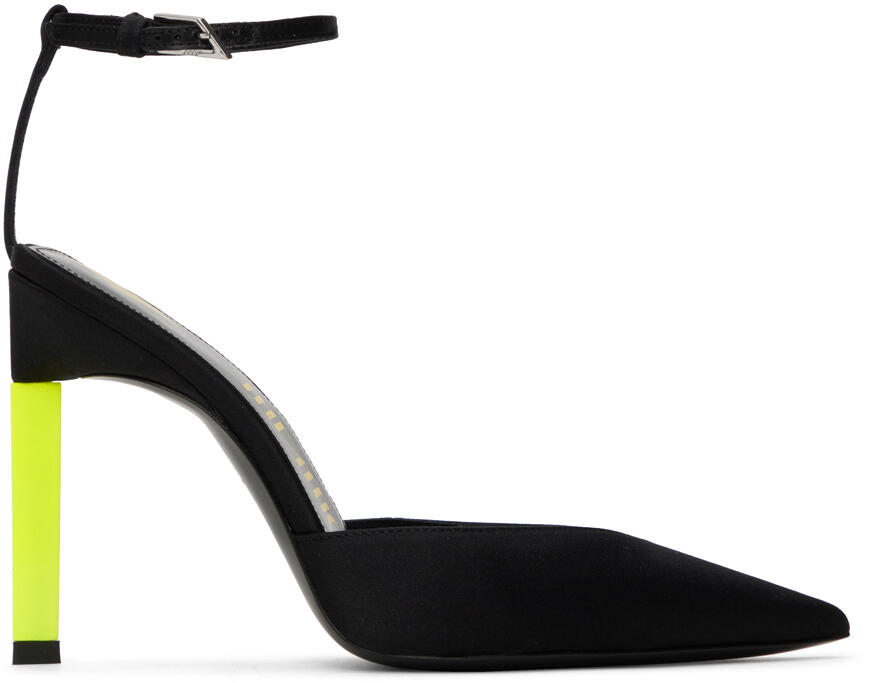 The Attico Black Perine Slingback Heels Cover