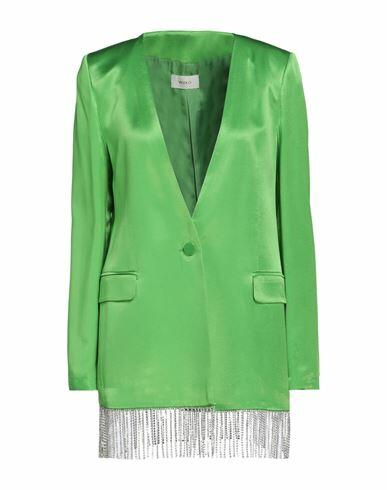 Vicolo Woman Blazer Light green Acetate, Viscose Cover