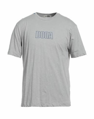 Dooa Man T-shirt Light grey Cotton Cover