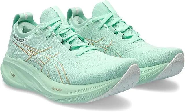 ASICS Women's GEL-Nimbus 26 (Mint Tint/Pale Mint) Women's Shoes Cover