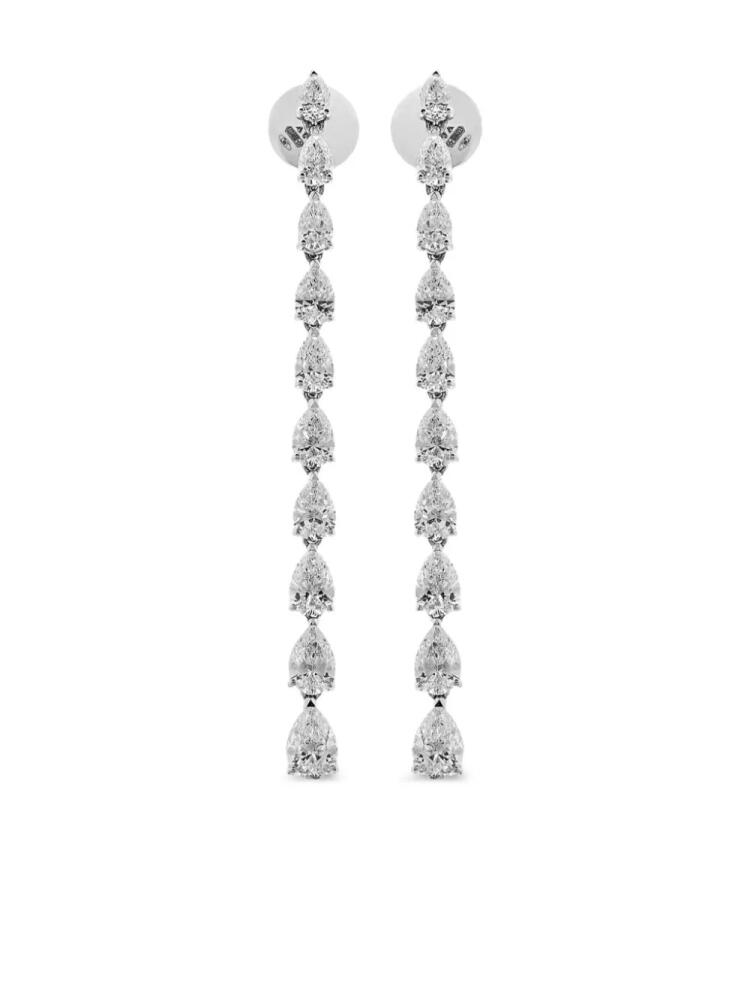 Jewels Aficionado 18kt white gold diamond earrings - Silver Cover