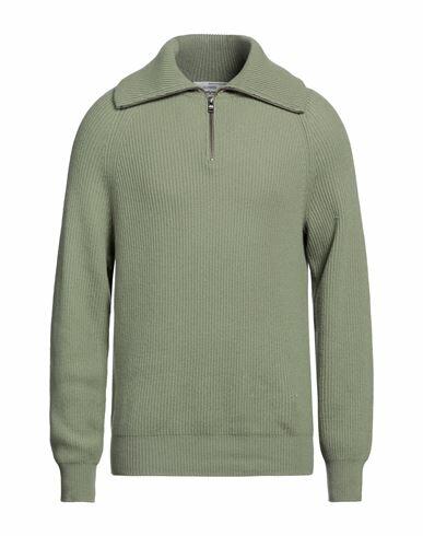 Ballantyne Man Sweater Sage green Cashmere Cover