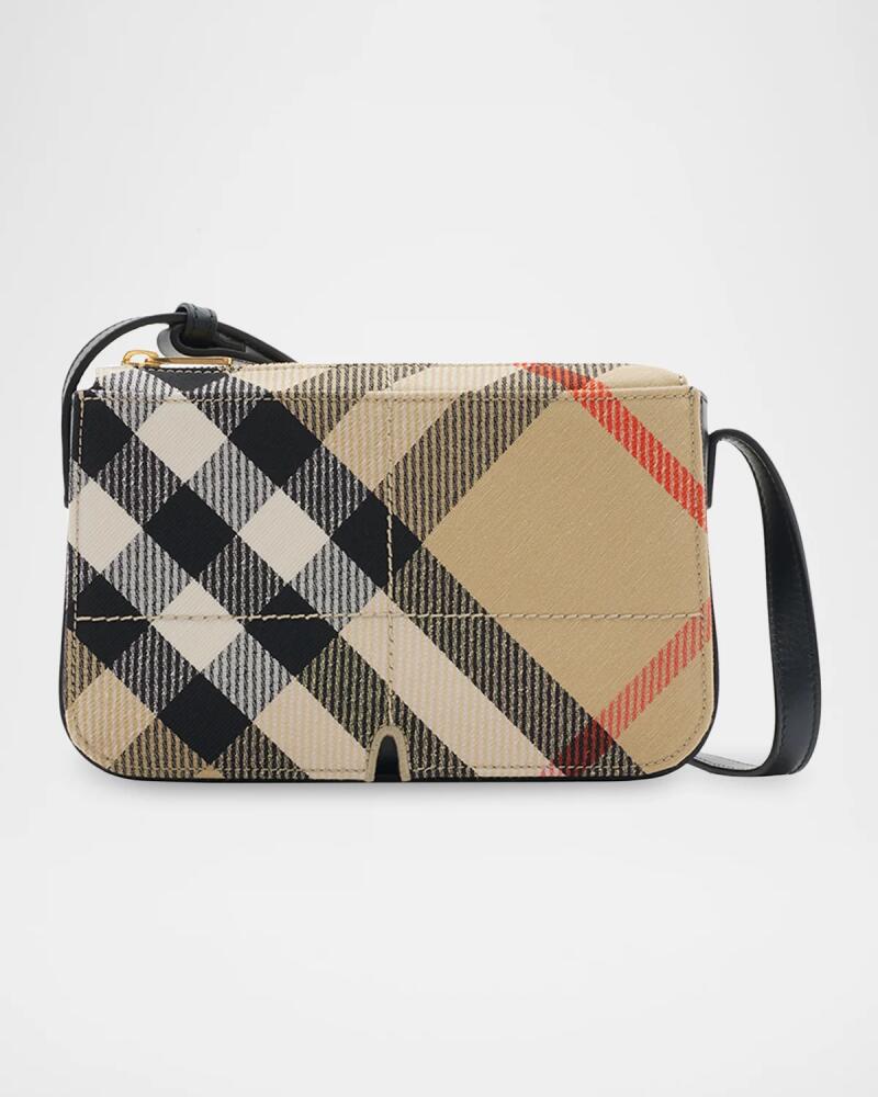 Burberry Snip Check Canvas Crossbody Bag Cover