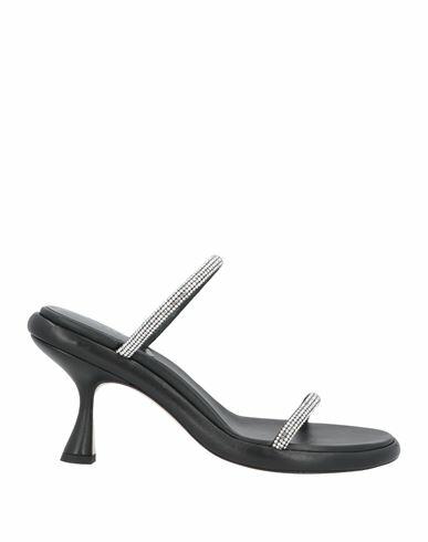 Wandler Woman Sandals Black Lambskin Cover