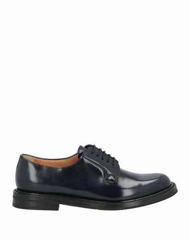 Church's Woman Lace-up shoes Midnight blue Leather Cover