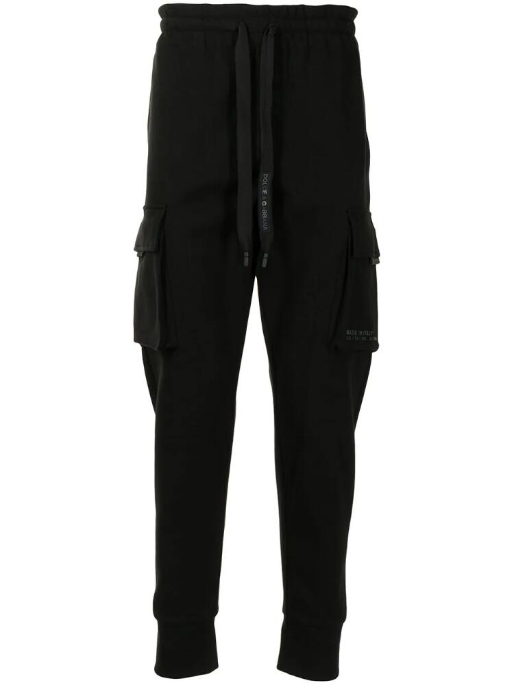 Dolce & Gabbana logo-print track pants - Black Cover