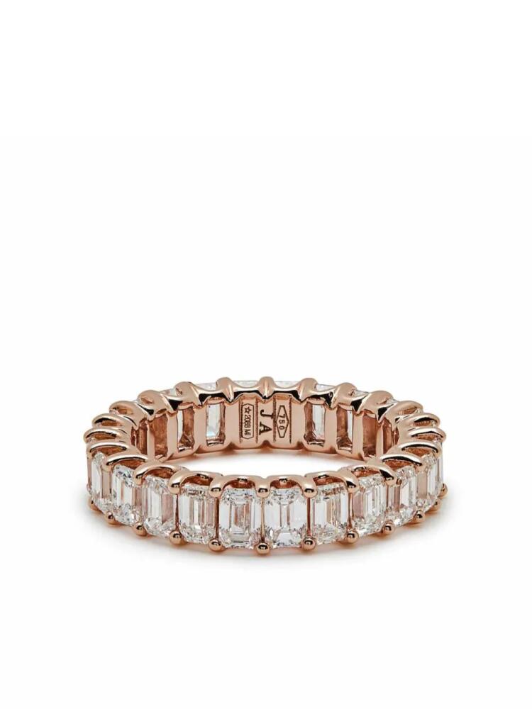 Jewels Aficionado 18kt rose gold diamond eternity ring - Pink Cover