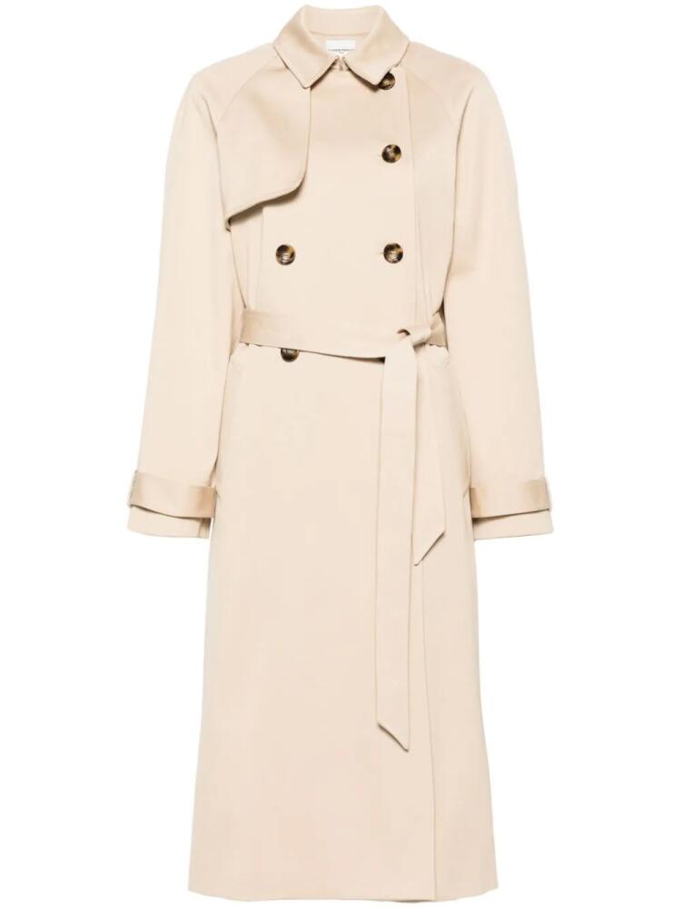 Claudie Pierlot cotton trench coat - Neutrals Cover