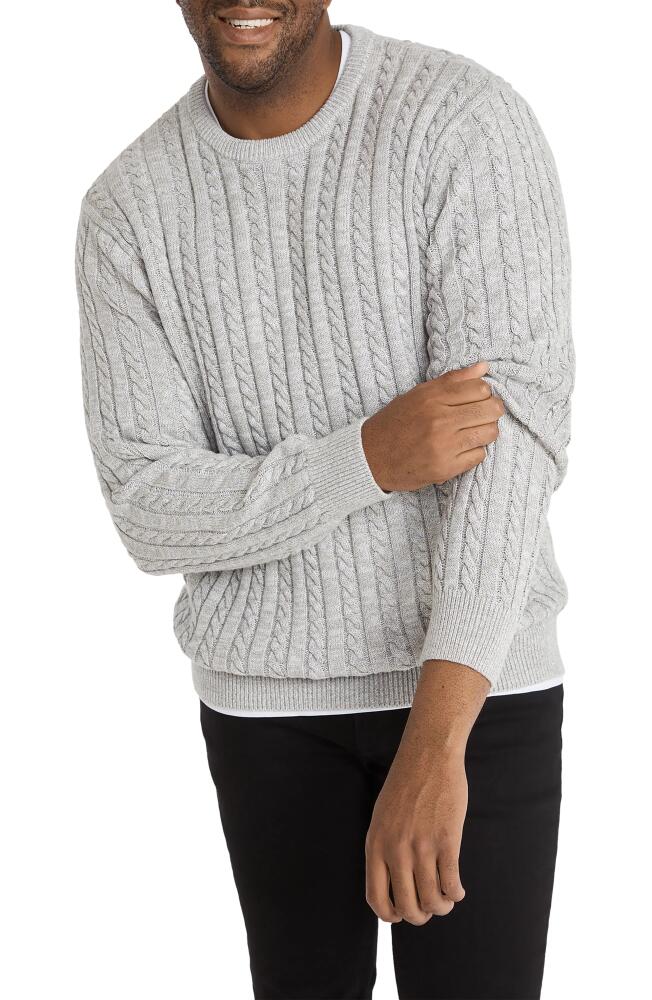 Johnny Bigg Cable Stitch Sweater in Grey Marle Cover