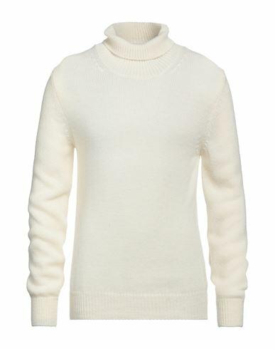 Diktat Man Turtleneck White Acrylic, Alpaca wool, Viscose Cover