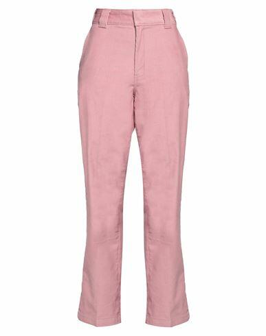 Dickies Woman Pants Pink Cotton, Polyester, Elastane Cover