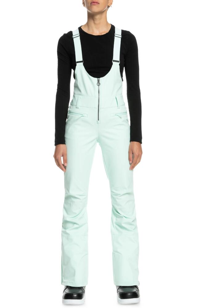 Roxy Summit Snow Bib Pants in Fair Aqua Cover