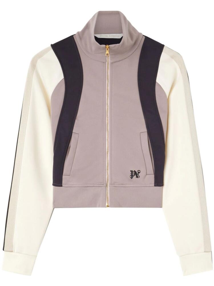 Palm Angels PA monogram track jacket - Purple Cover