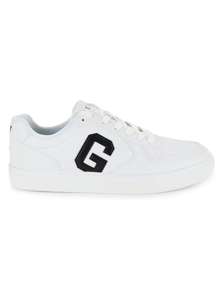 Guess Men's Logo Sneakers - White Cover