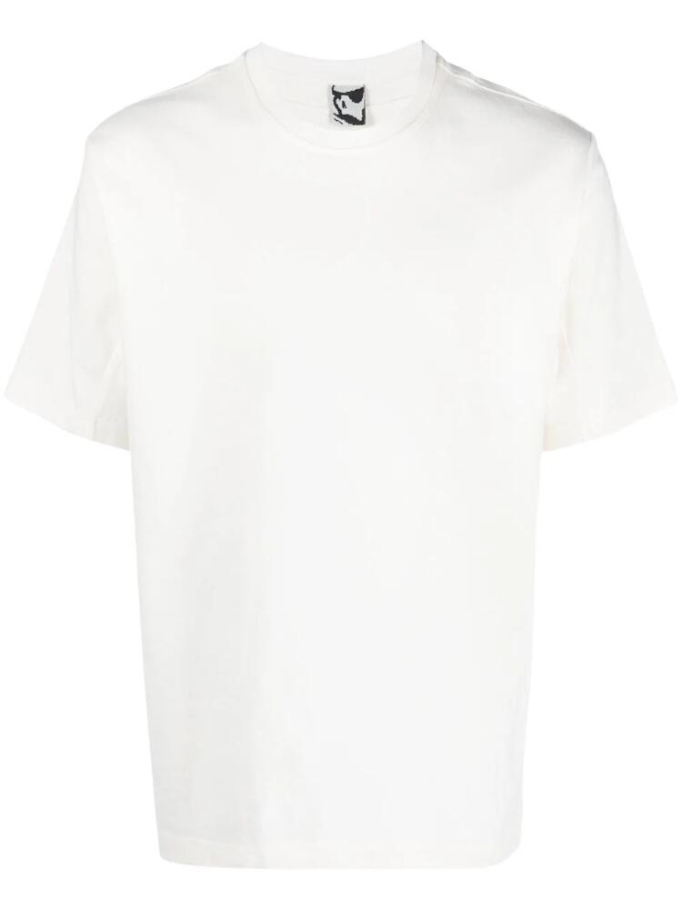 GR10K short-sleeve cotton T-shirt - White Cover