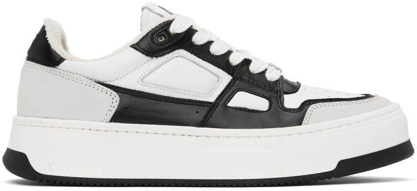 AMI Paris Black & White Arcade Sneakers Cover