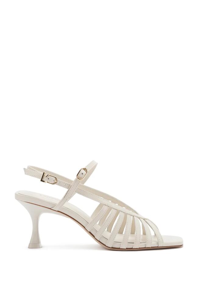 Larroudé Leandra Sandal in Ivory Cover