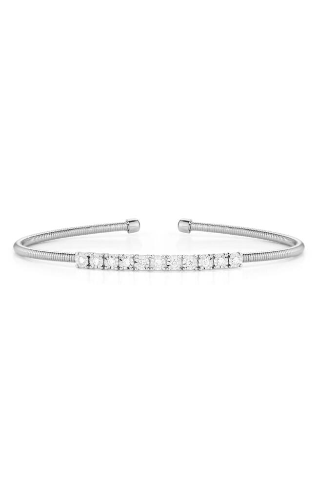 Dana Rebecca Designs Ava Bea Flexi Diamond Cuff Bracelet in White Gold Cover