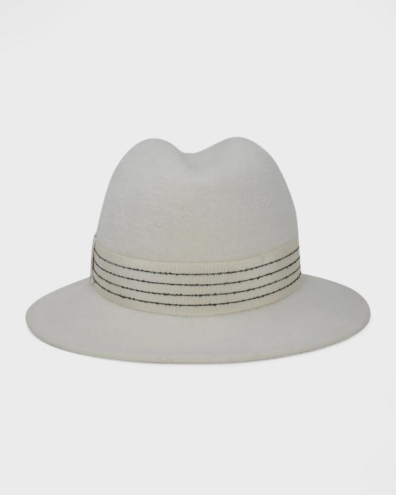 Gigi Burris Reagan Velour Felt Fedora Cover