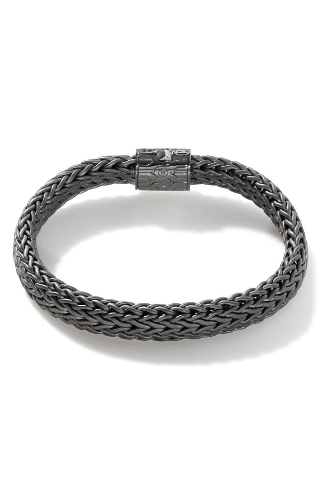 John Hardy Men's Classic Chain Bracelet in Black Cover