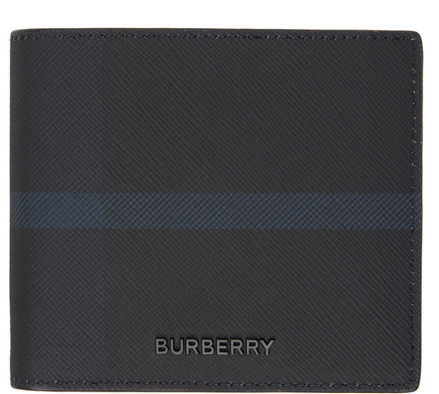 Burberry Gray Stripe Wallet Cover