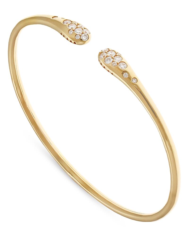 Alberto Milani 18K Yellow Gold Via Fiori Chiari Diamond Cuff Bracelet - Exclusive, Italy Campaign Cover