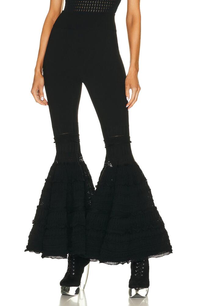 ALAÏA Crino Leggings in Black Cover