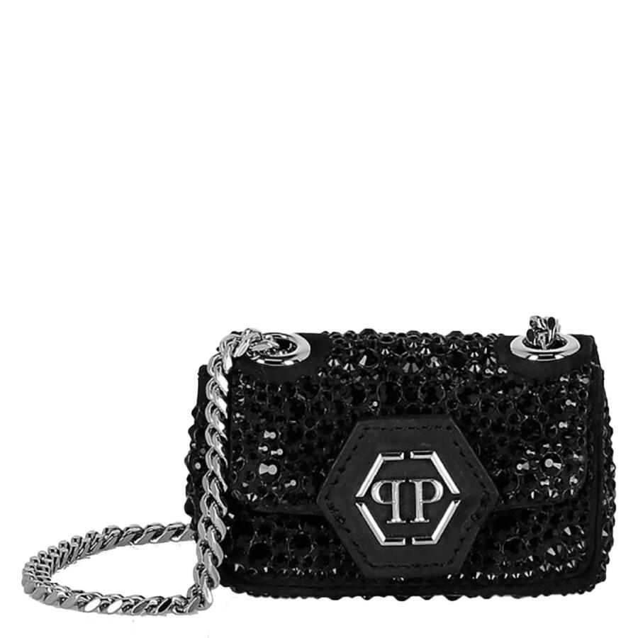 Philipp Plein Mini Rhinestone Iconic Plein Shoulder Bag Cover