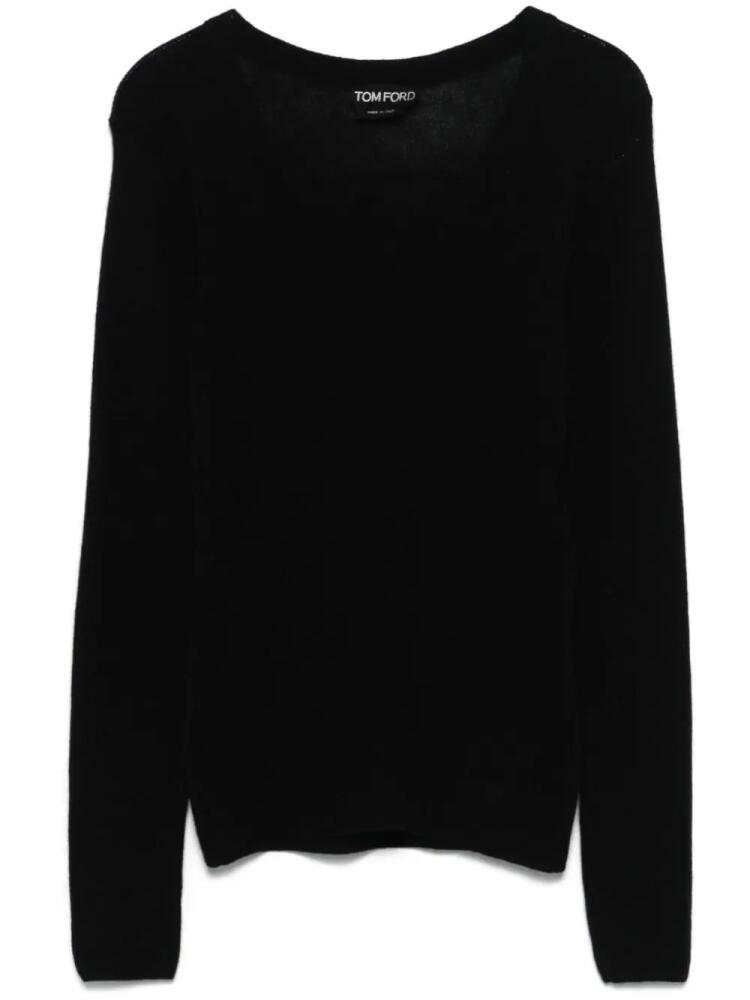 TOM FORD ribbed sweater - Black Cover