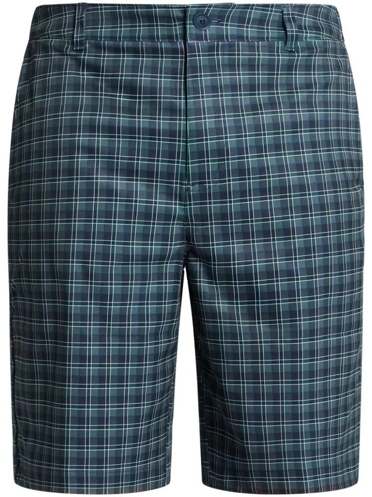 Lacoste checkered elasticated bermuda shorts - Blue Cover