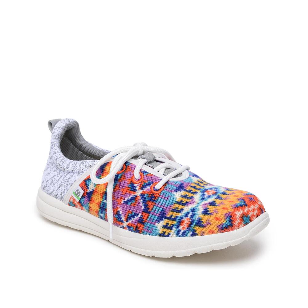 Minnetonka Eco Anew Sneaker | Women's | Orange/Multicolor Cover