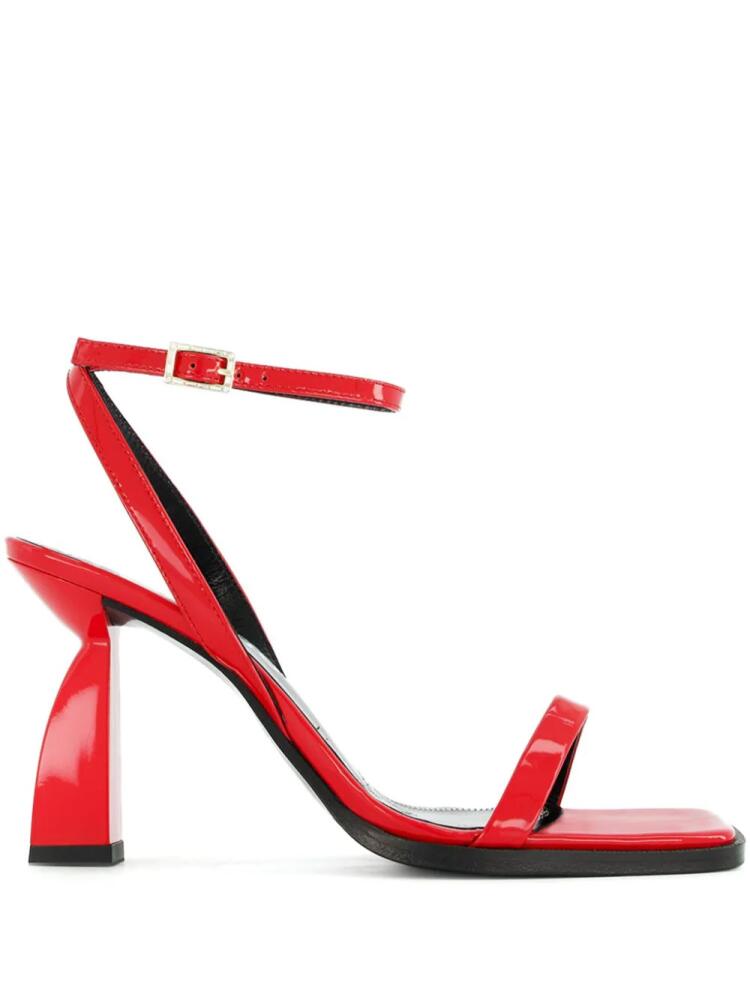 Nodaleto Angel E 90mm leather sandals - Red Cover