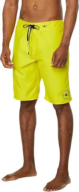 O'Neill Santa Cruz Solid 2.0 Boardshorts (Neon Yellow) Men's Swimwear Cover