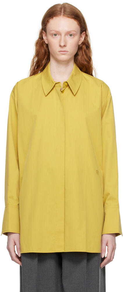 CAMILLA AND MARC Yellow Avani Shirt Cover