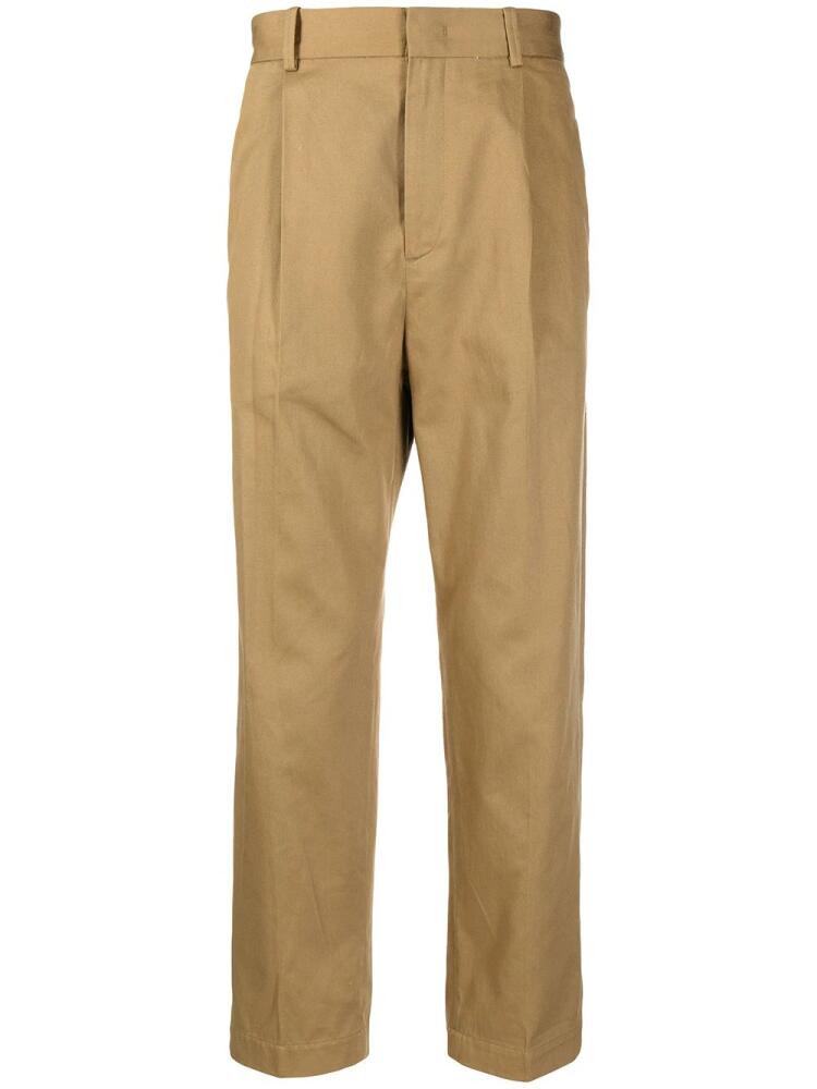 MARANT tailored-cut cropped trousers - Brown Cover