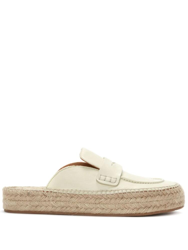 JW Anderson leather espadrille loafers - Neutrals Cover