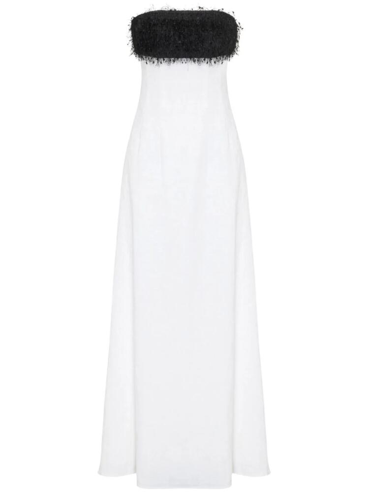 Anna Quan Quilla gown - White Cover