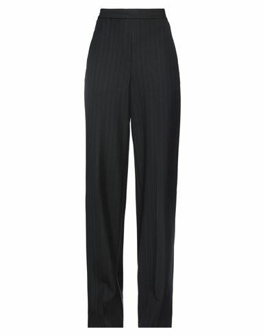 Department 5 Woman Pants Black Polyester, Viscose, Elastane Cover