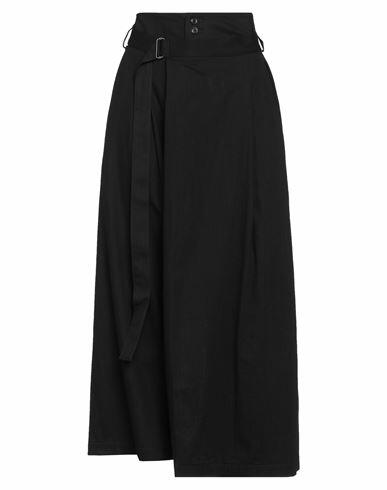 Yohji Yamamoto Woman Pants Black Cotton Cover