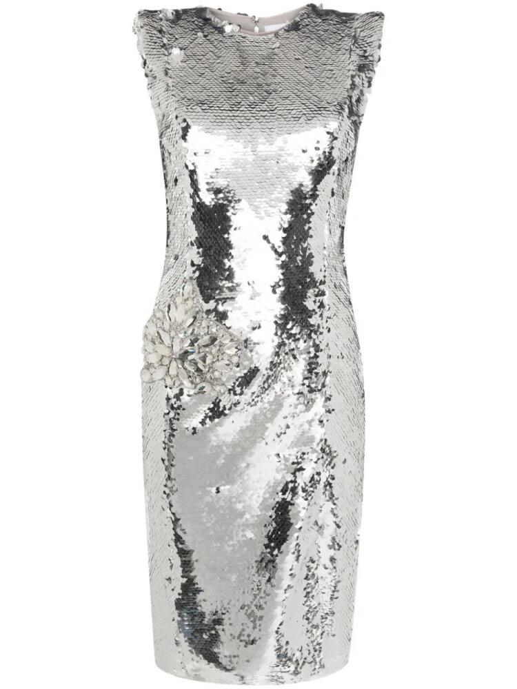 Genny sequined mini dress - Silver Cover