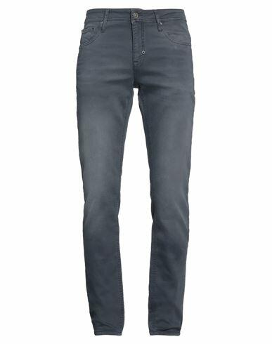 Antony Morato Man Pants Midnight blue Cotton, Polyester, Elastane Cover