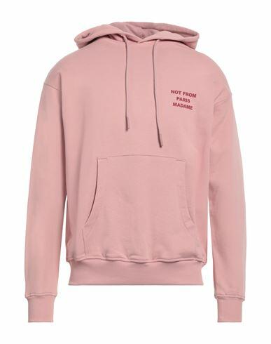 Drôle De Monsieur Man Sweatshirt Pink Cotton Cover