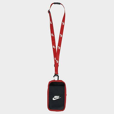 Nike Club Futura Phone Crossbody Bag in Red/Red Cover