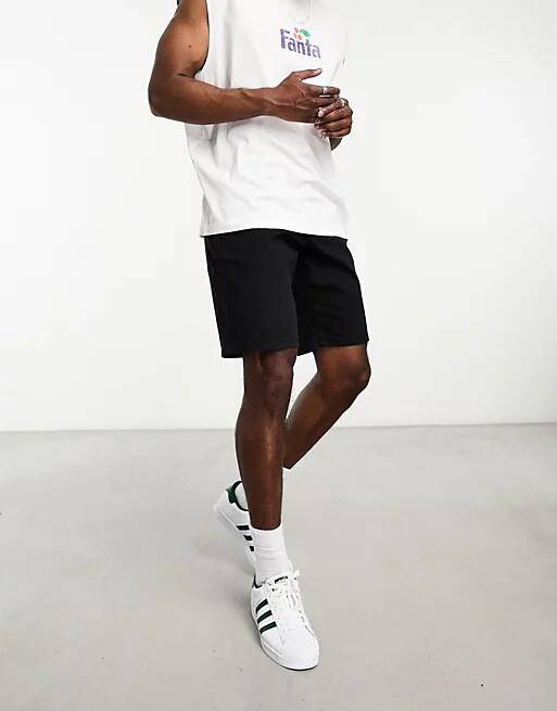 Only & Sons chino shorts in black Cover