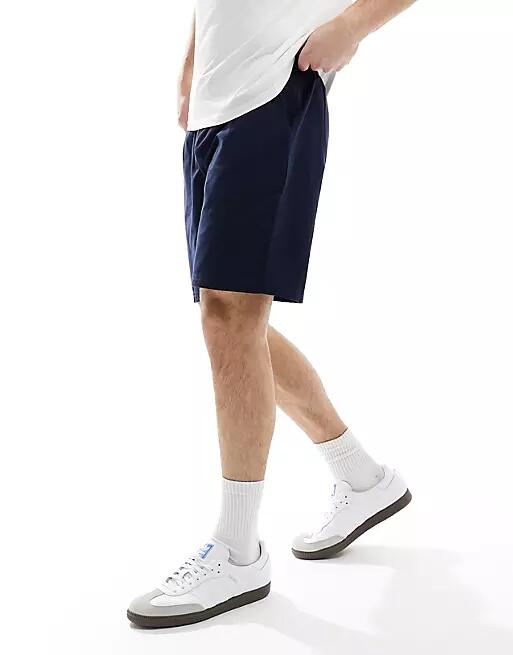 Another Influence linen look shorts in navy Cover